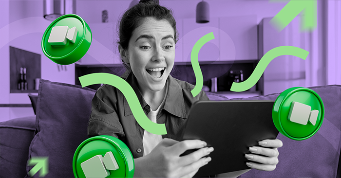 image of a suprised woman